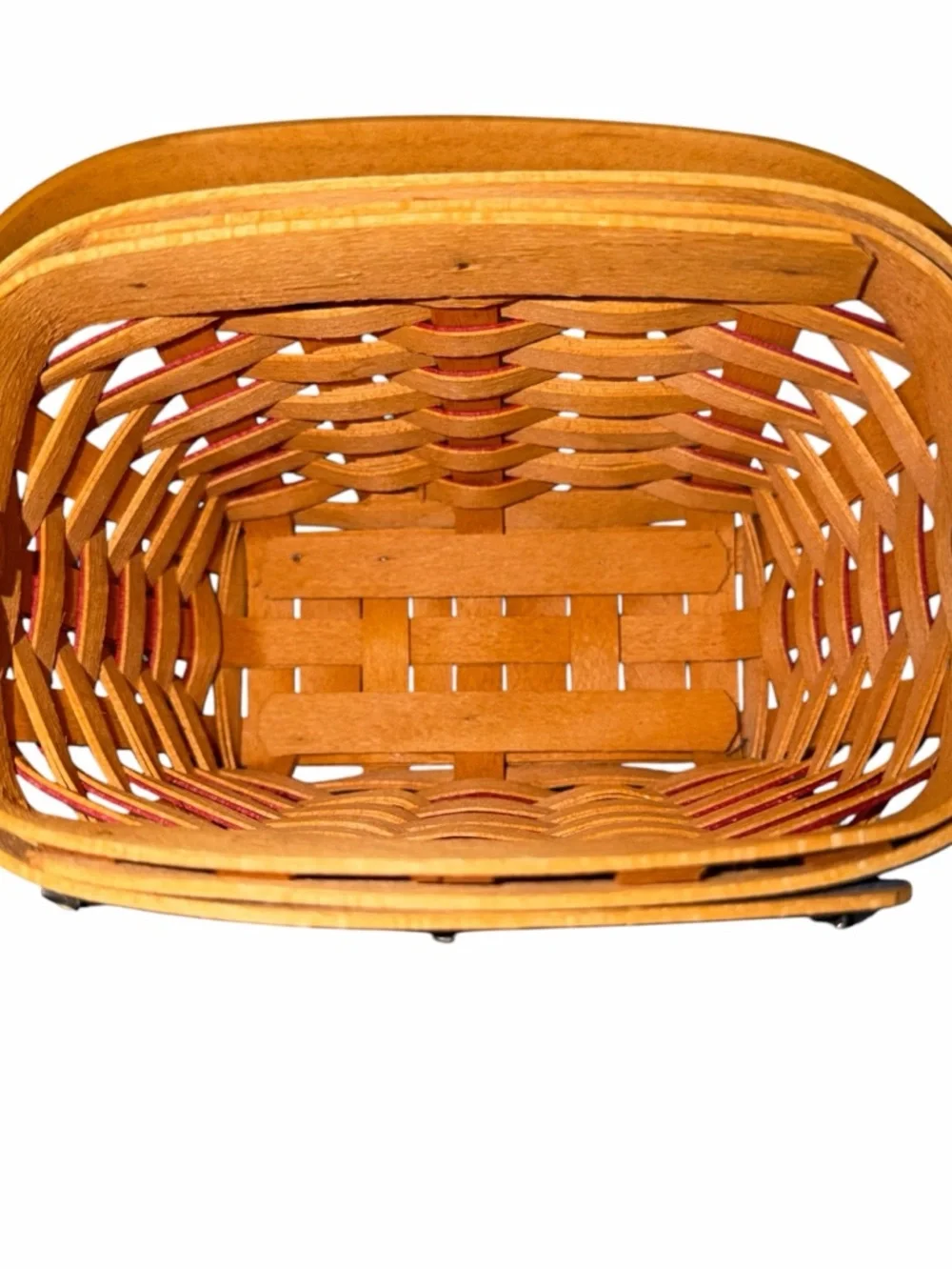 VINTAGE Longaberger Proudly American 2001 Inaugural Basket